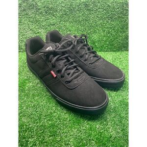 Levi’s Strauss & Co Men’s Casual Sneaker Lace Up Black Faux Leather Size 13M